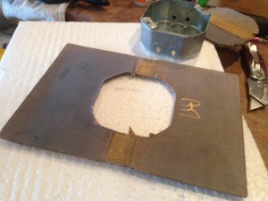 spine cut out